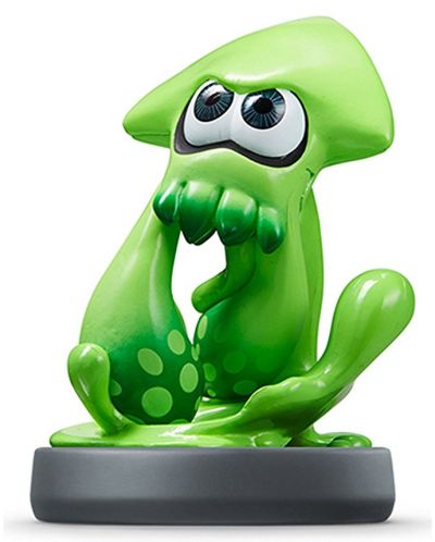Figurina Nintendo amiibo - Green Squid [Splatoon] - 1
